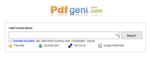 Free PDF Search Engine：PDF geni
